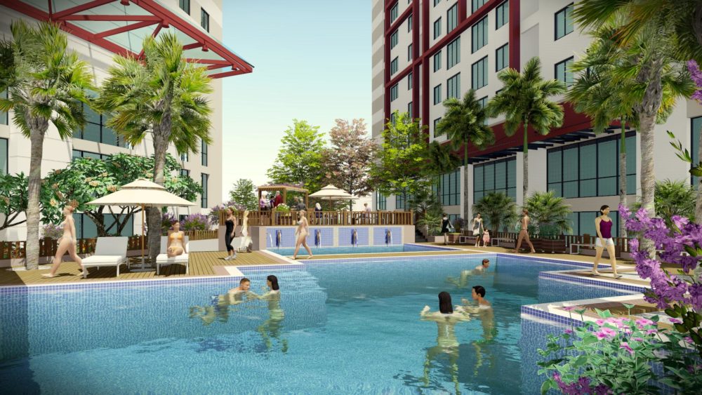 Chung cư Imperia Plaza 360 Giải Phóng - Bể bơi