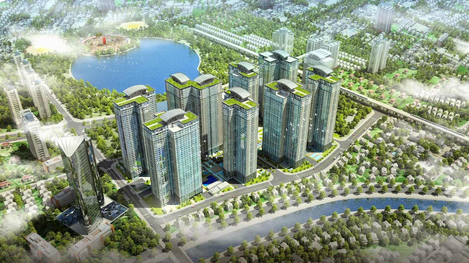 Chung cư Goldmark City - Phối cảnh dự án 2