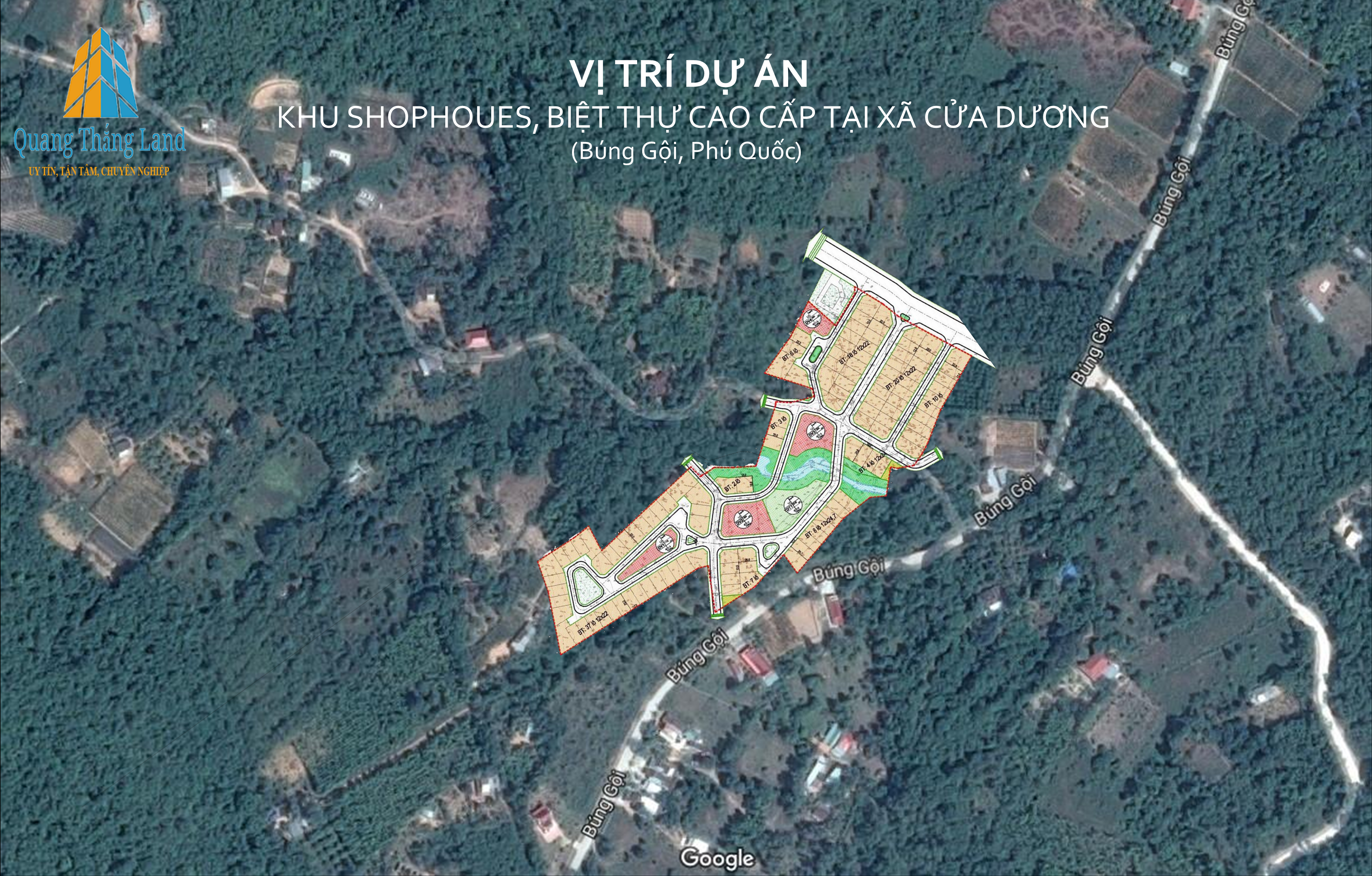 Royal Streamy Villas Phú Quốc - Vị trí dự án