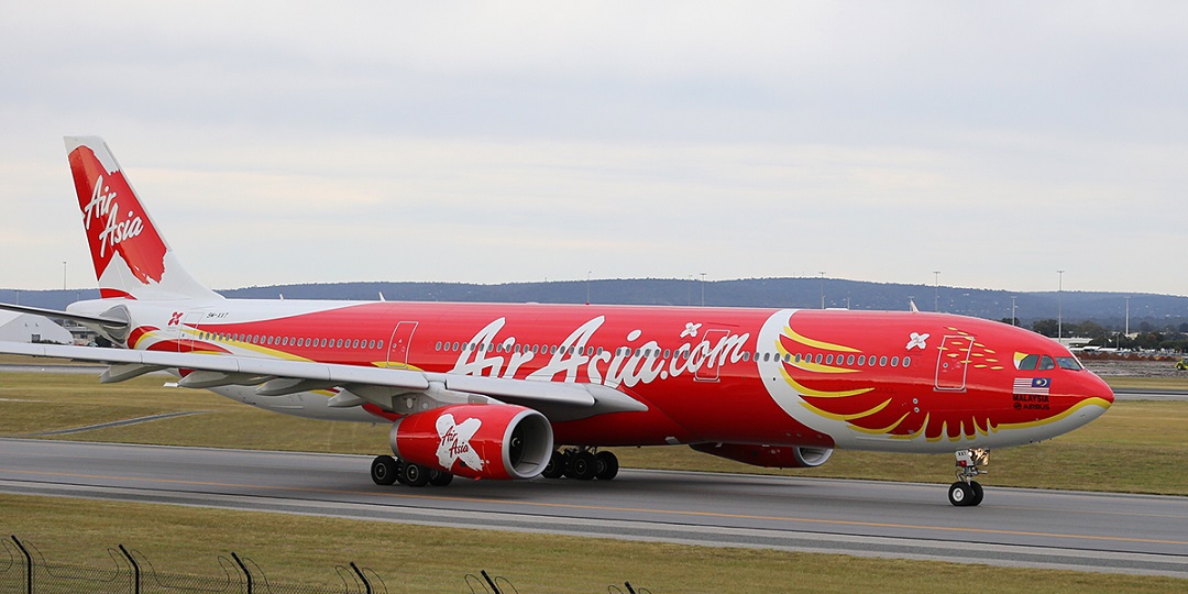 Chuyến bay hãng hàng không AirAsia xuất phát từ Kuala Lumpur đã đáp xuống sân bay Quốc tế Phú Quốc