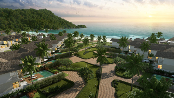 Villa phong cách làng biển Sun Premier Village Kem Beach Resort