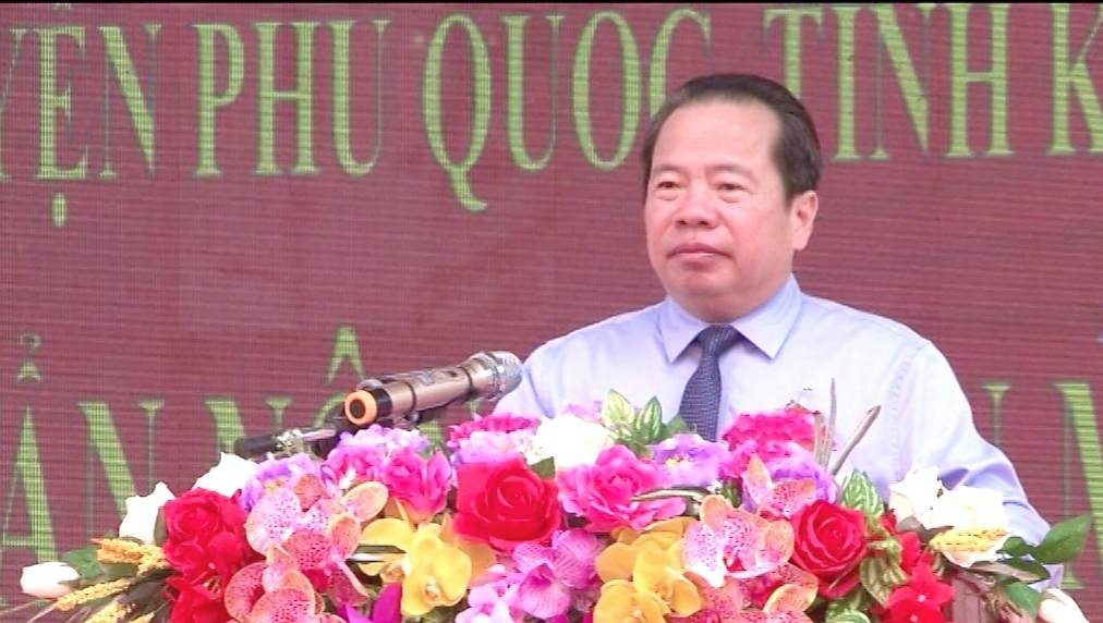 Ông Mai Văn Huỳnh, Bí thư Huyện ủy, Chủ tịch UBND huyện Phú Quốc