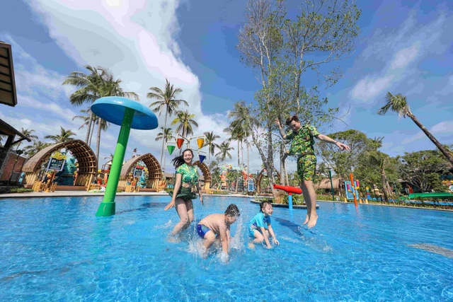 Aquatopia Water Park sở hữu những trò chơi hiện đại hàng đầu Đông Nam Á