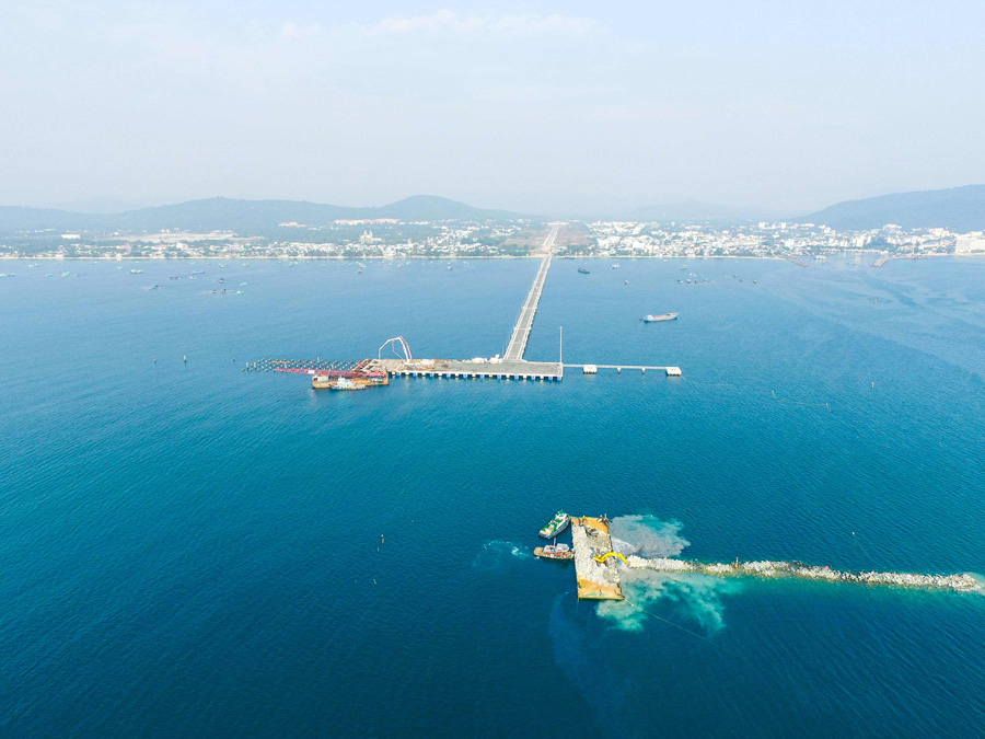 Cảng Hành Khách Quốc Tế Phú Quốc - Thi Công Gói Thầu Số 3 Năm 2019