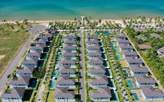 Tổ hợp nghỉ dưỡng Andochine Resort & Spa Phú Quốc với quy mô 32 biệt thự biển đã vận hành với công suất phòng ổn định.