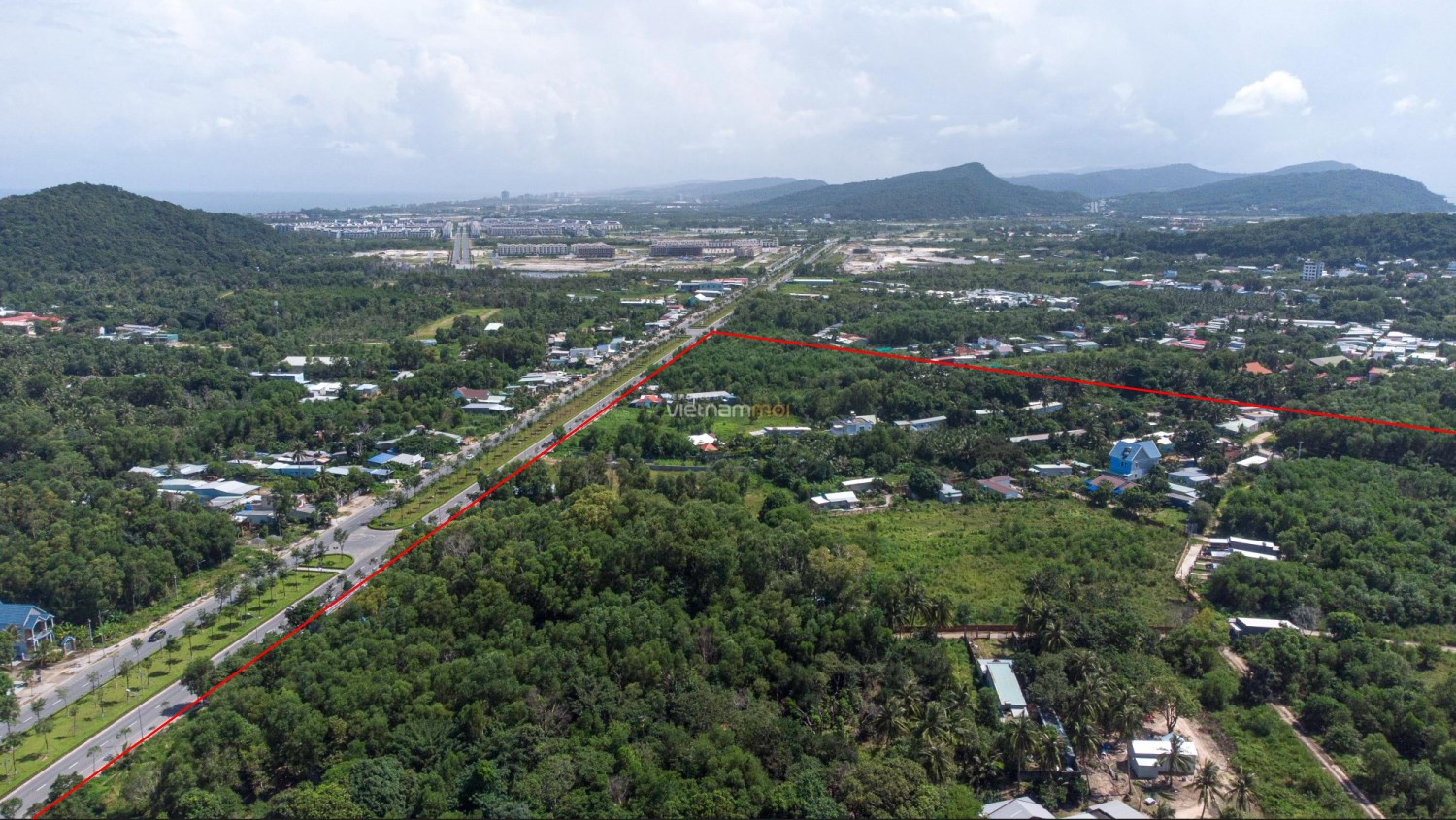 Hiện trạng khu vực phía bắc KĐT An Thới.