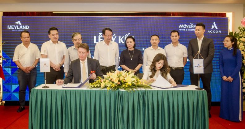Tập đoàn Tân Á Đại Thành – Meyland ký hợp tác với Tập đoàn Accor